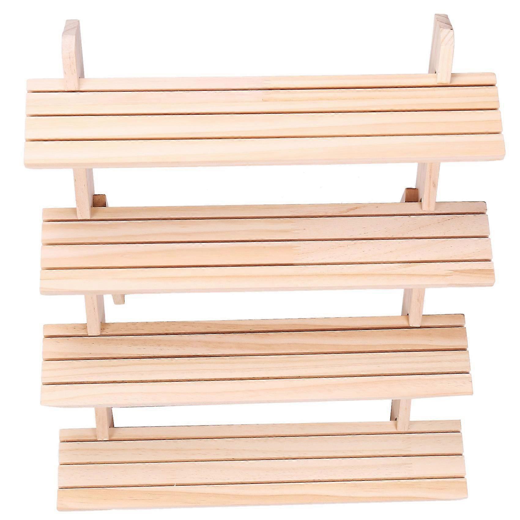 Log Ring Display Rack Multi-layer Earring Earring Display Rack Jewelry Rack Detachable Earring Card