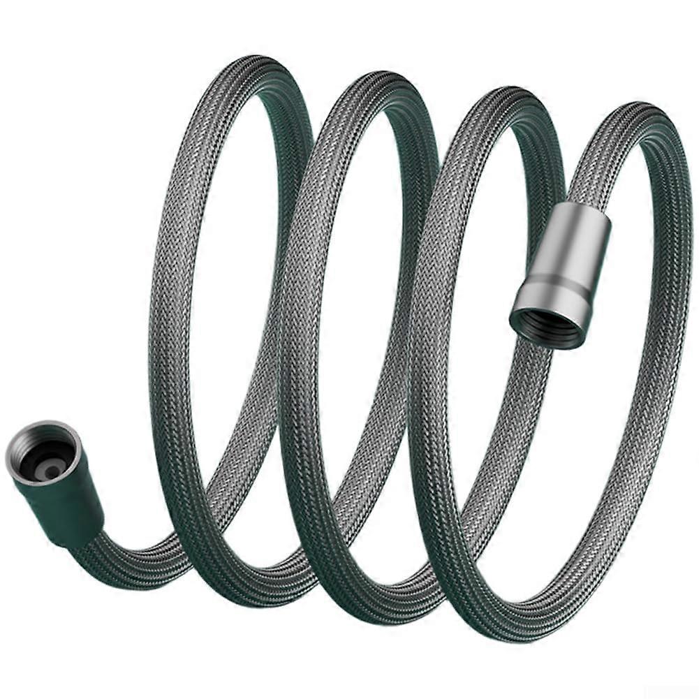 Nylon For BRAIDED Shower Hose 4Inch Standard Interface ExplosionProof Reinforced Tube Gray Version 2m