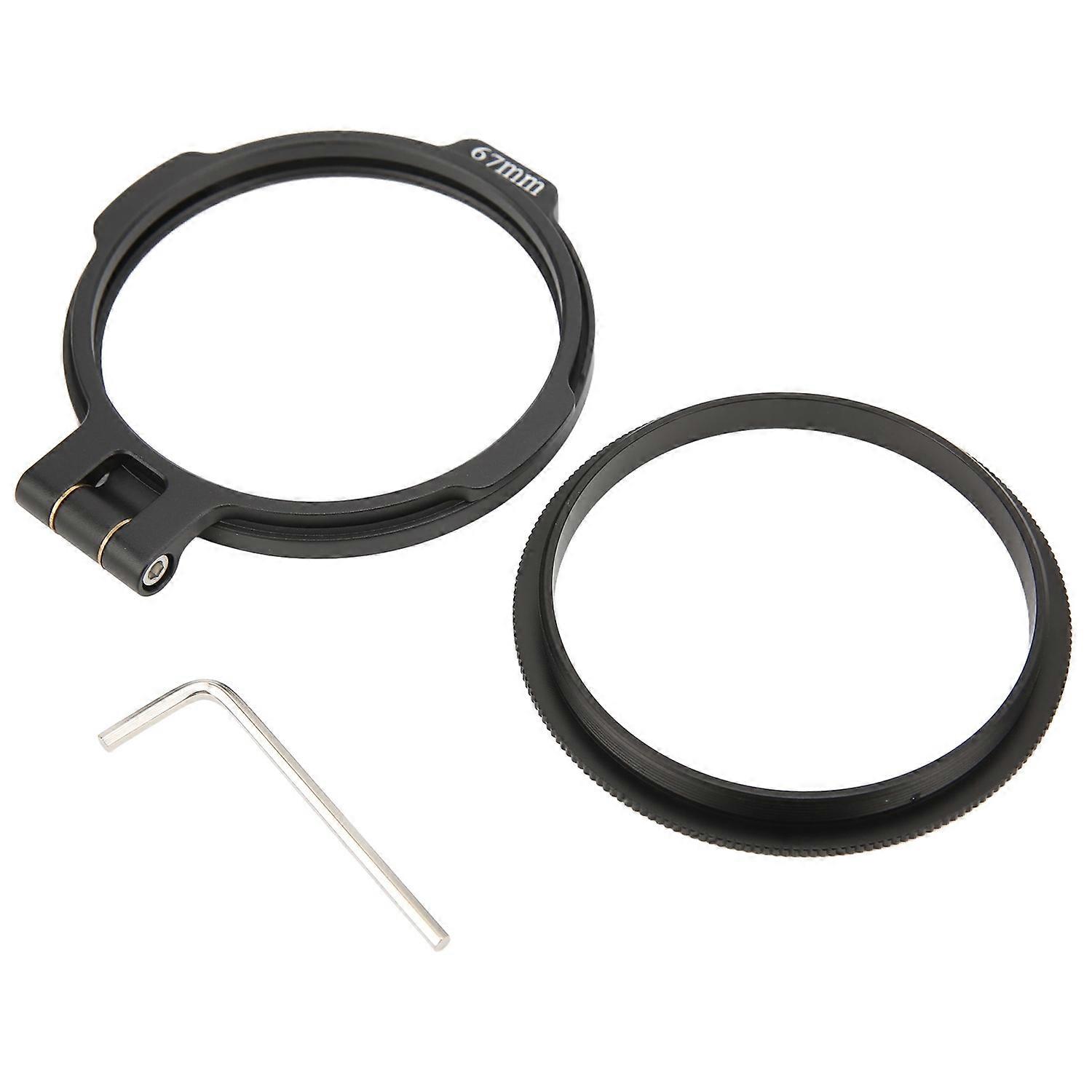 Lens Filter Holder Sturdy Durable Quick Switch Multi Sizes Convenient Lens Adapter Ring for Wide Ang