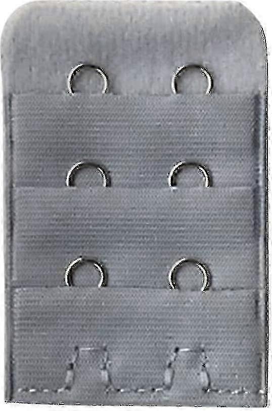 1 kus Dámské Podprsenka Popruh Prodlužovač 3 Řady 2 Háčky Rozteč Spona Podprsenka Šicí Nástroje (stříbrná šedá) - Dobrý