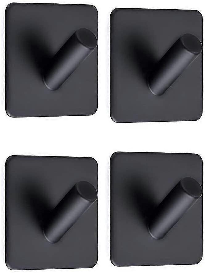 4-pack Max 8 Kg Circle Bathrobe Hooks Wall Hooks Stainless Steel