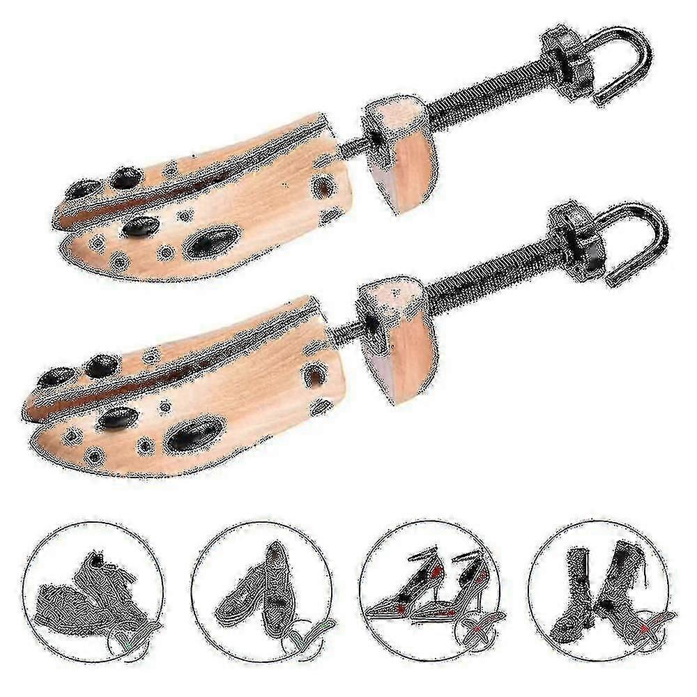 Maca de sapato para homens e mulheres - 1 par de expansor de sapato resistente para cuidados com sapatos de couro