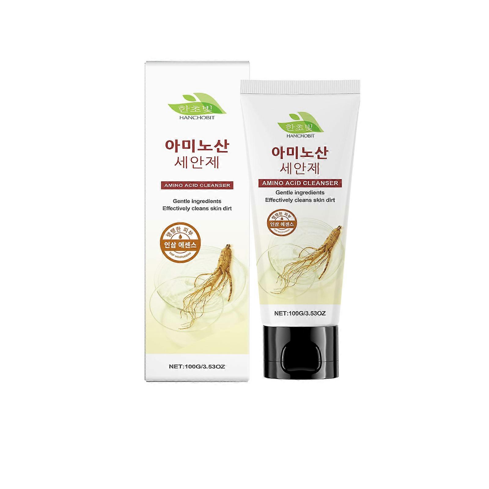 Hanchobit Nourishing Moisturizing Facial Cleanser Clean Delicate Pores Remove Acne Refreshing Non-Greasy Facial Cleanser
