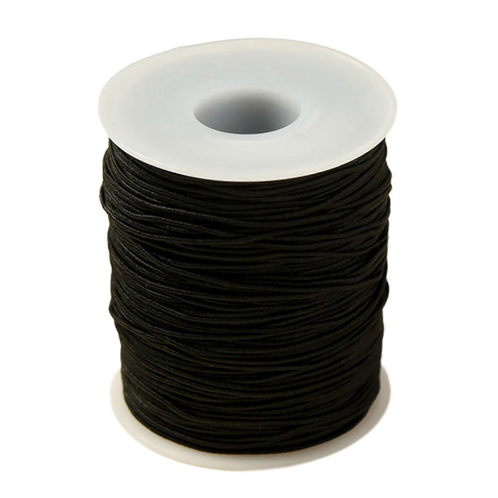 50m/roll Strong Elastic Beading Cord 1mm Stretch Thread String for Bracelet Necklace DIYs Jewelry Making Cords Line