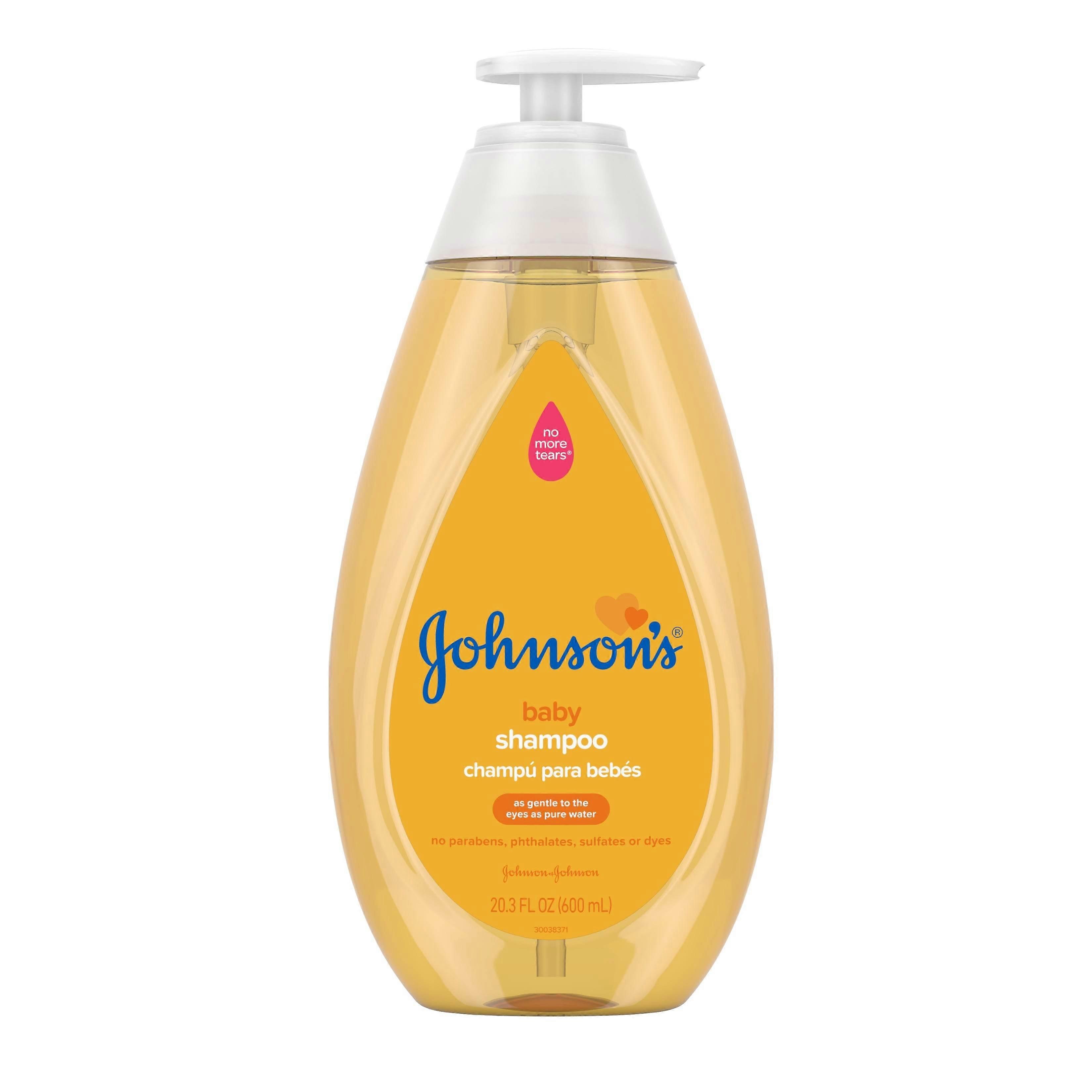 Johnson's Baby Shampoo, χωρίς δάκρυα με απαλή φόρμουλα, 20.3 oz