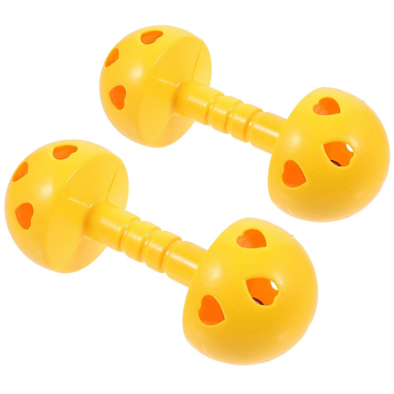 Kids Dumbbell Exercising 2Pcs Plastic Weights for Children Training