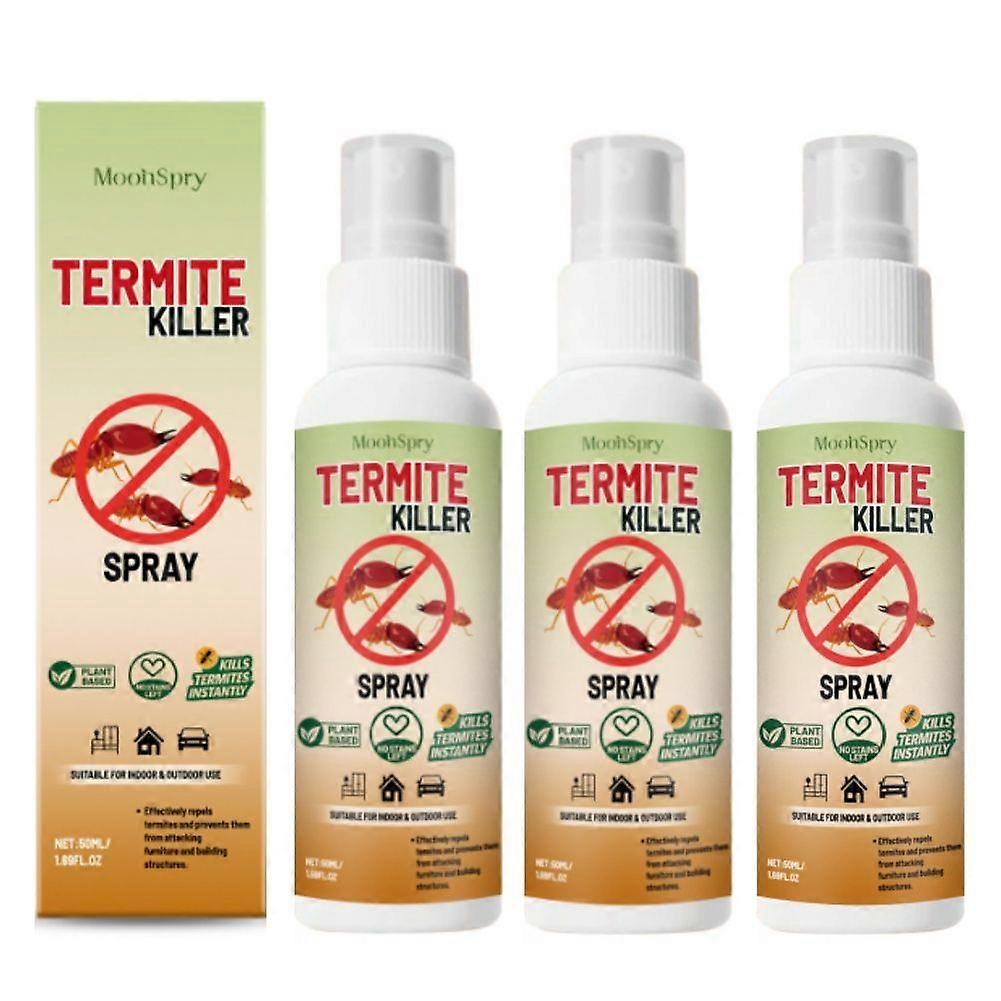 Termite Killer Spray, Natural Termite Killer Pest Control Spray, Quickly Repel Termites and Prevent Structural Damage, Pet-Friendly