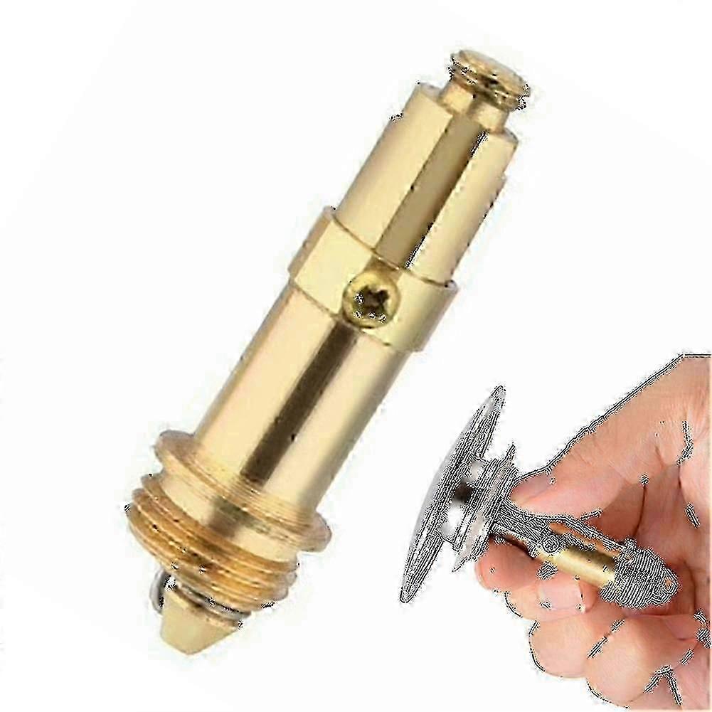 1/2pcs Bath Waste Plug - Pop Up Click Clack Drain Stopper with Spring for Bathtub Basin - CHUNC