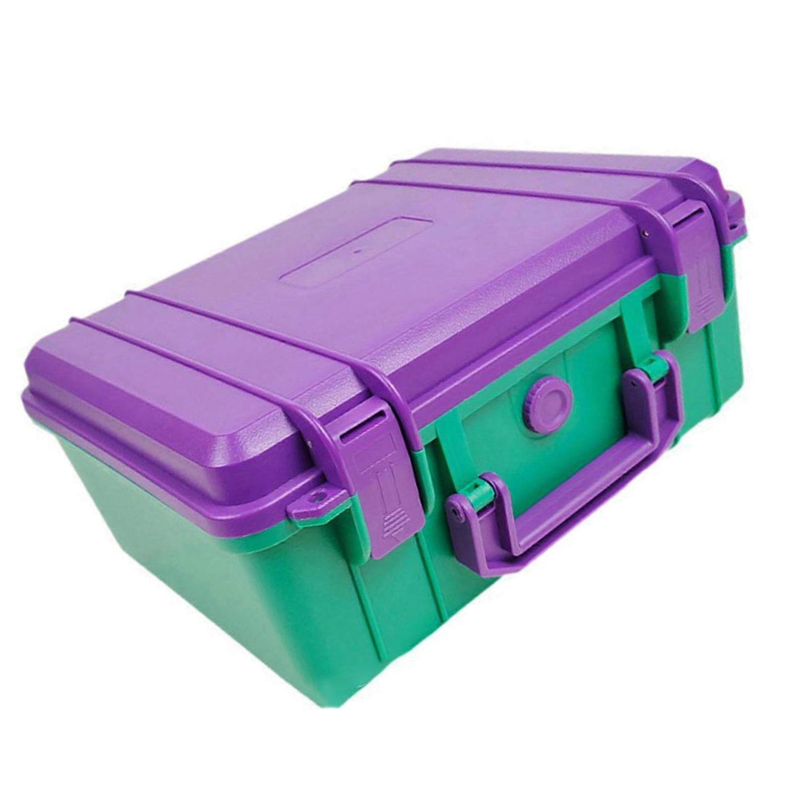 Multiple Color Impact Resistant Tool Case Waterproof Construction Tool Box For Workshop And Job Site Organization Multicolor
