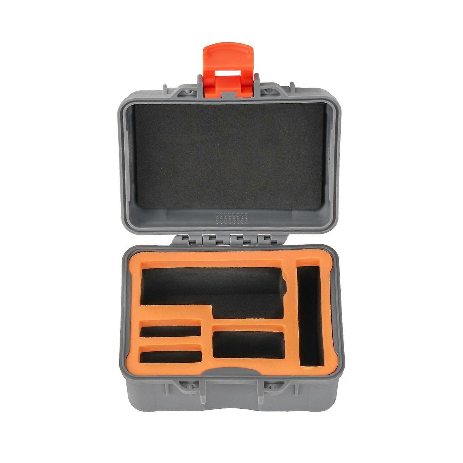 Lightweight Shockproof Hard Case For Camera Devices Water Resistant Crushproof Compact Organizers With Sponge Interior Multicolor