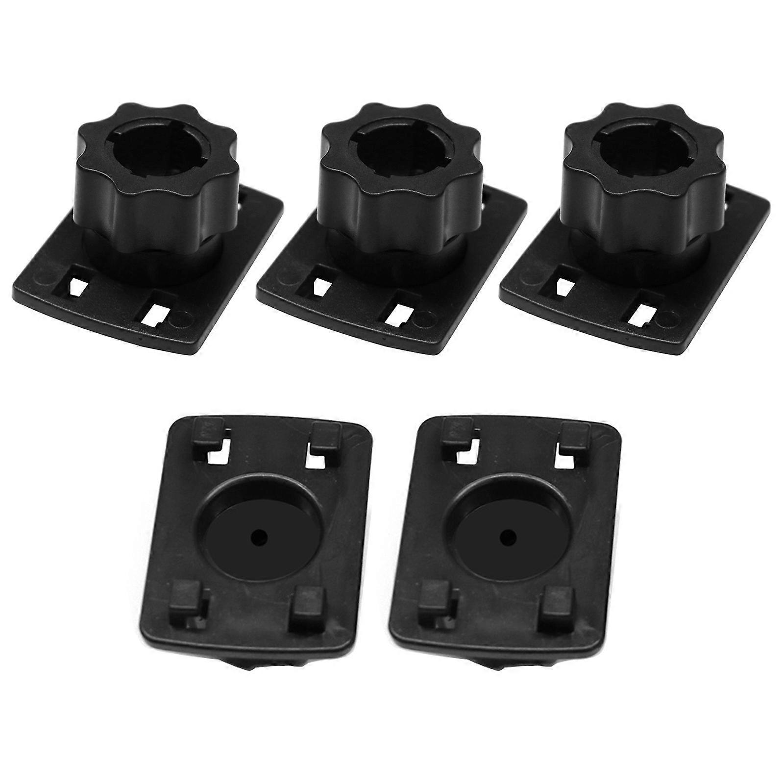 17mm Round Dead To 4 Buckle Adapter Universal Round Base For Phone Stand Cellphone Holder Installation Multicolor