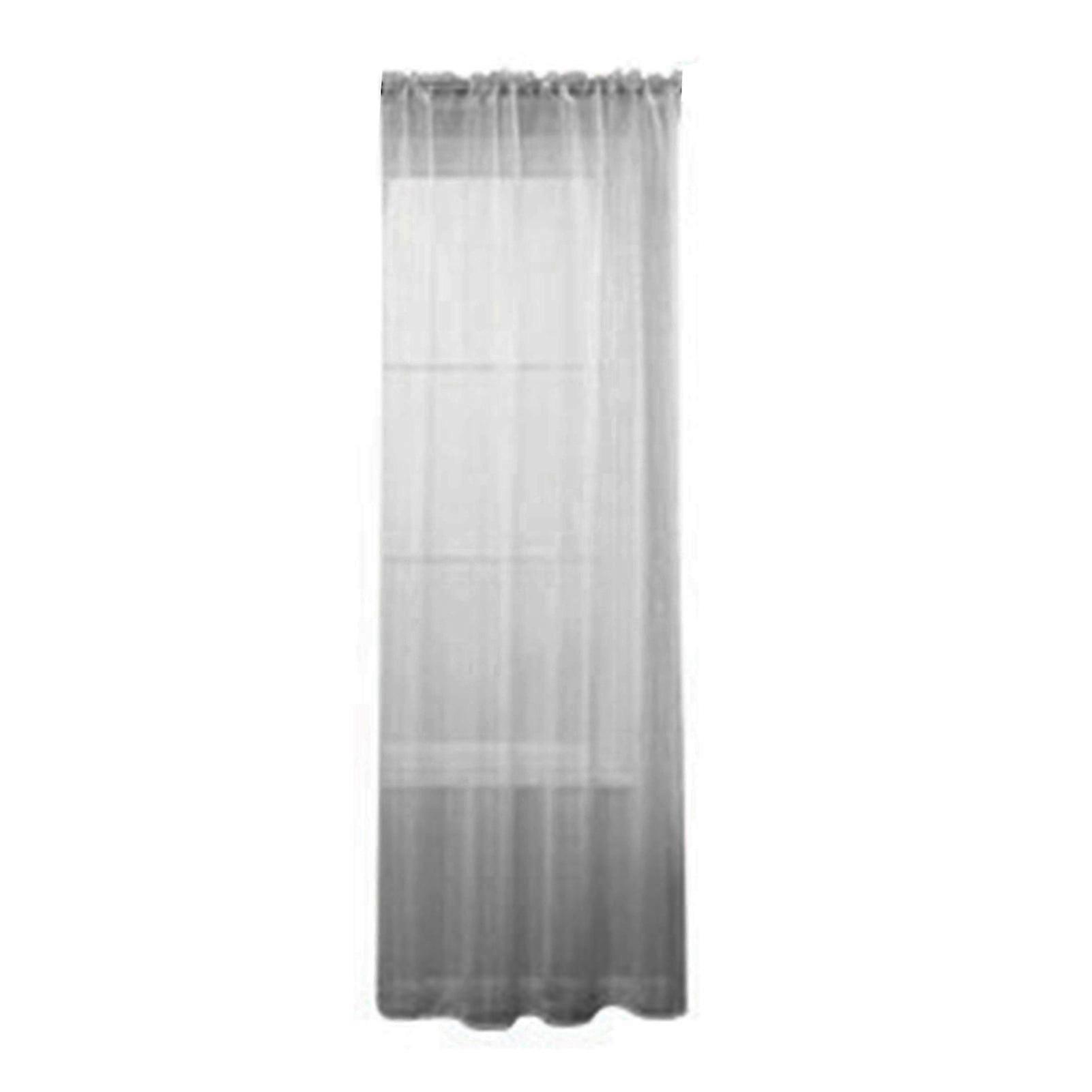 Easy to Install Wrinkle-Resistant Perforated Polyester Curtain Panel for Home
