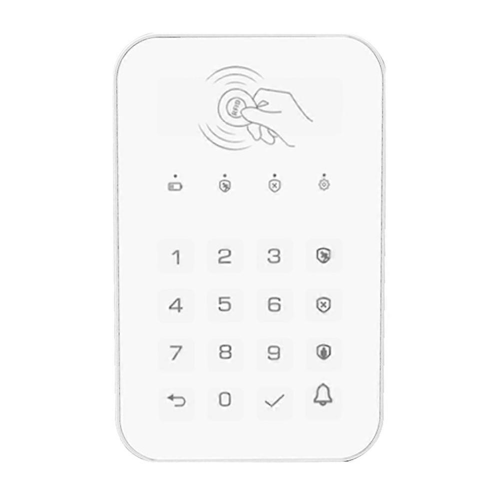 Wireless Touch Keypad Lock 433Mhz Frequency Ev1527 Weapon Code Unlock Security System Code RFID Connected Alarm Center