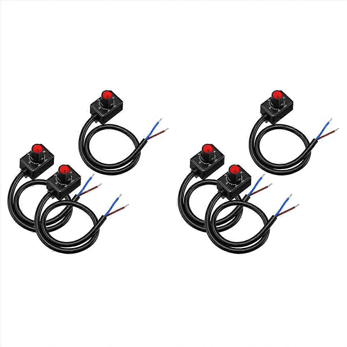 DC 0/1-10V Knob LED Dimmer, Low Voltage Passive Dimmer PWM Dimming for 0-10V or 1-10V Dimmable Elect