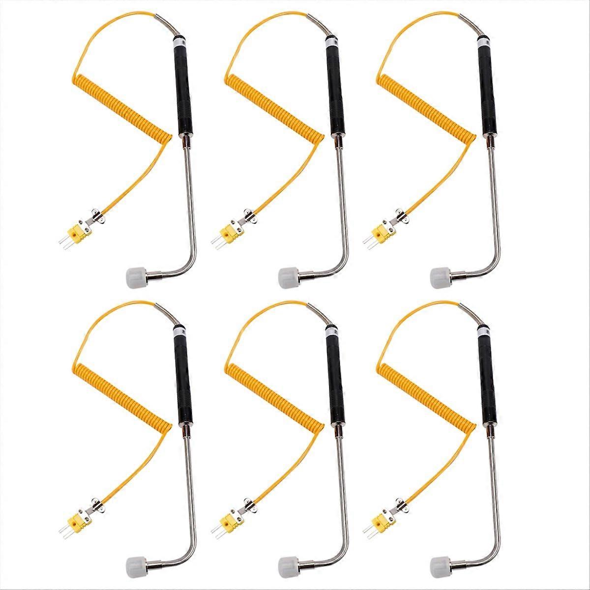 6X -81533B K Type Sensor Right Angle Temperature Probe High Temperature Thermocouple -50 to 500℃
