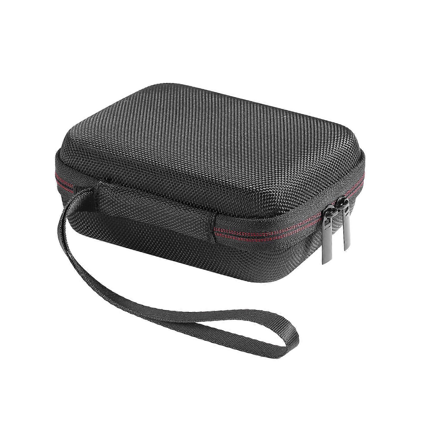 Scratch Resistant Handbag Storage Bag for R36S/R35S Shockproof Case Game Console Pouch with Mesh Pocket Carrying Case  interior gray