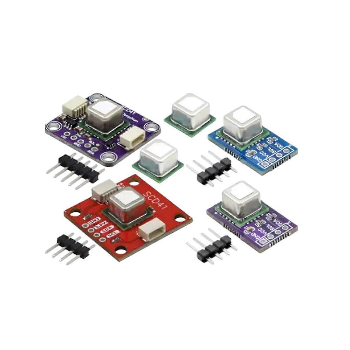 CO2 Carbon Dioxide Detector with Sensor Module, I2C Temperature and Humidity Monitor