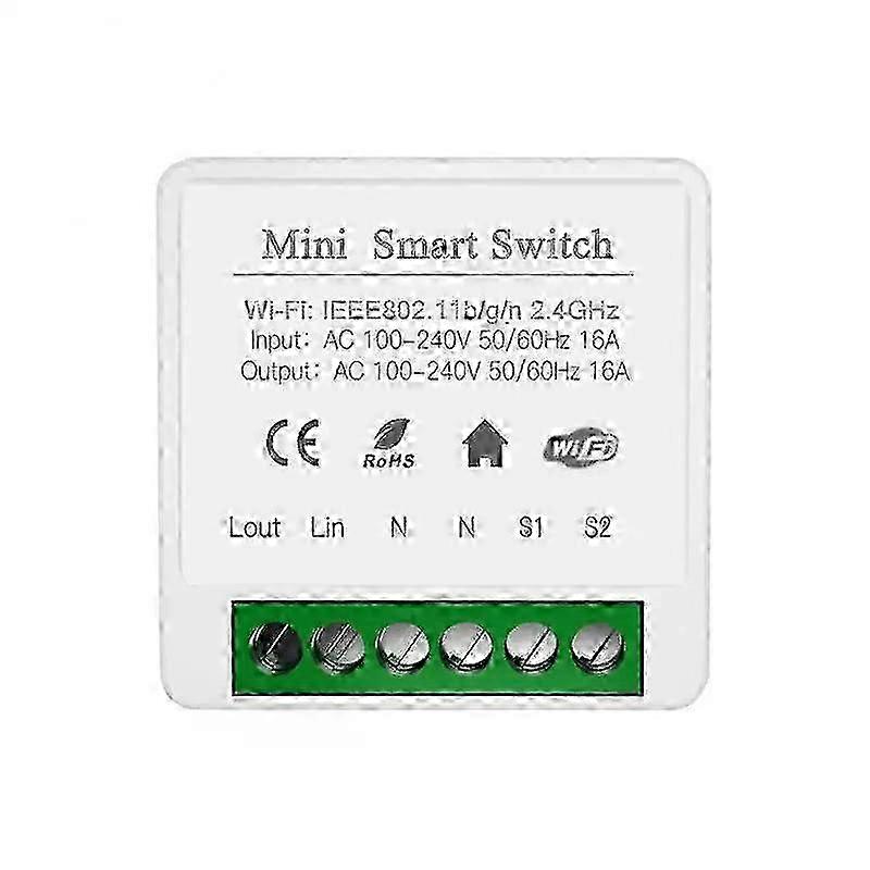 1/2/3/4 Gang Tuya WIFI Smart Switch Module Smart Life 2 Way Control Switch Support Alexa Google Home Alice Voice Control_li