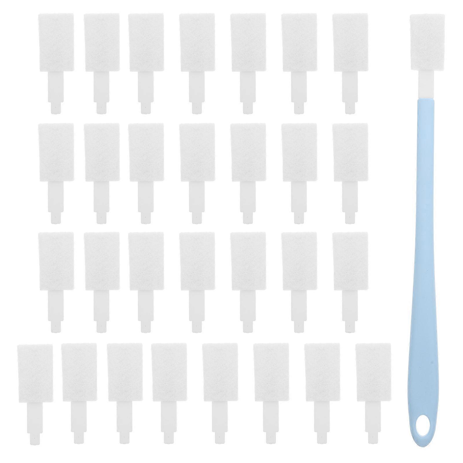 31Pcs Crevice Cleaning Brush Set for Small Spaces Disposable Cleaning Tools