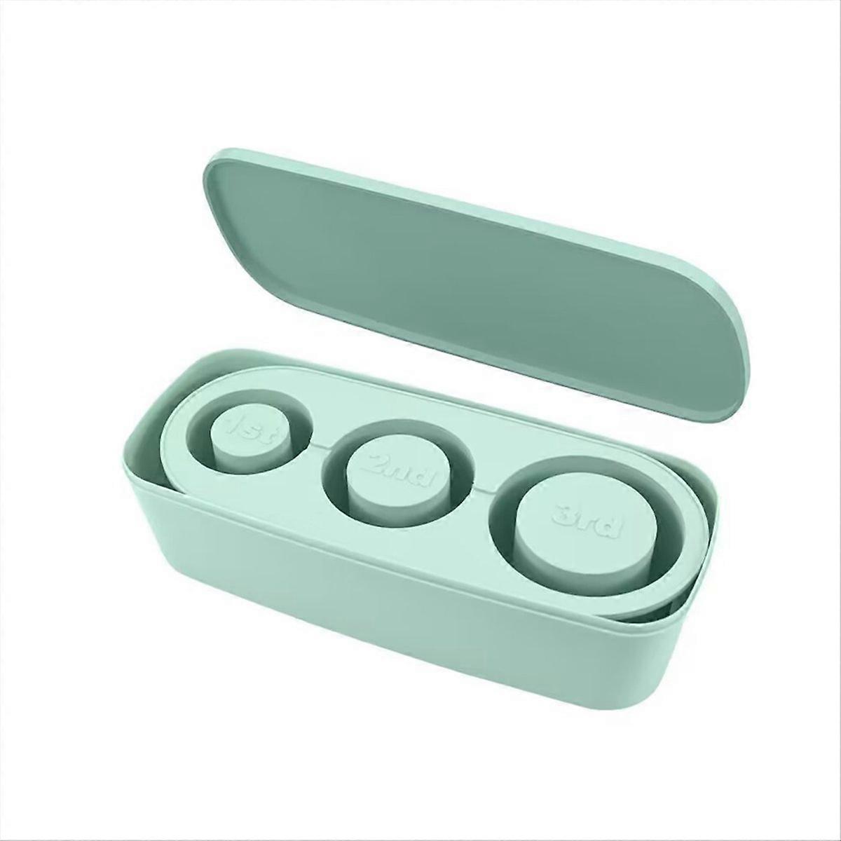 3PCS 3 Grid Ice Grid Mold for Silicone Ice Square DIY Model,B