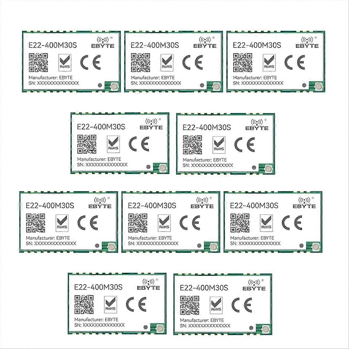  10PCS SX1268 433MHz Module Development Board 12km Range