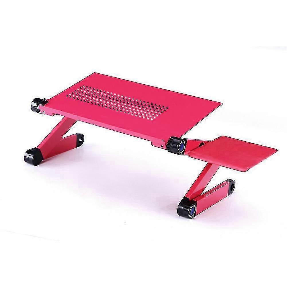Foldable Laptop Bed Tray Table - Adjustable Portable Workstation for Home