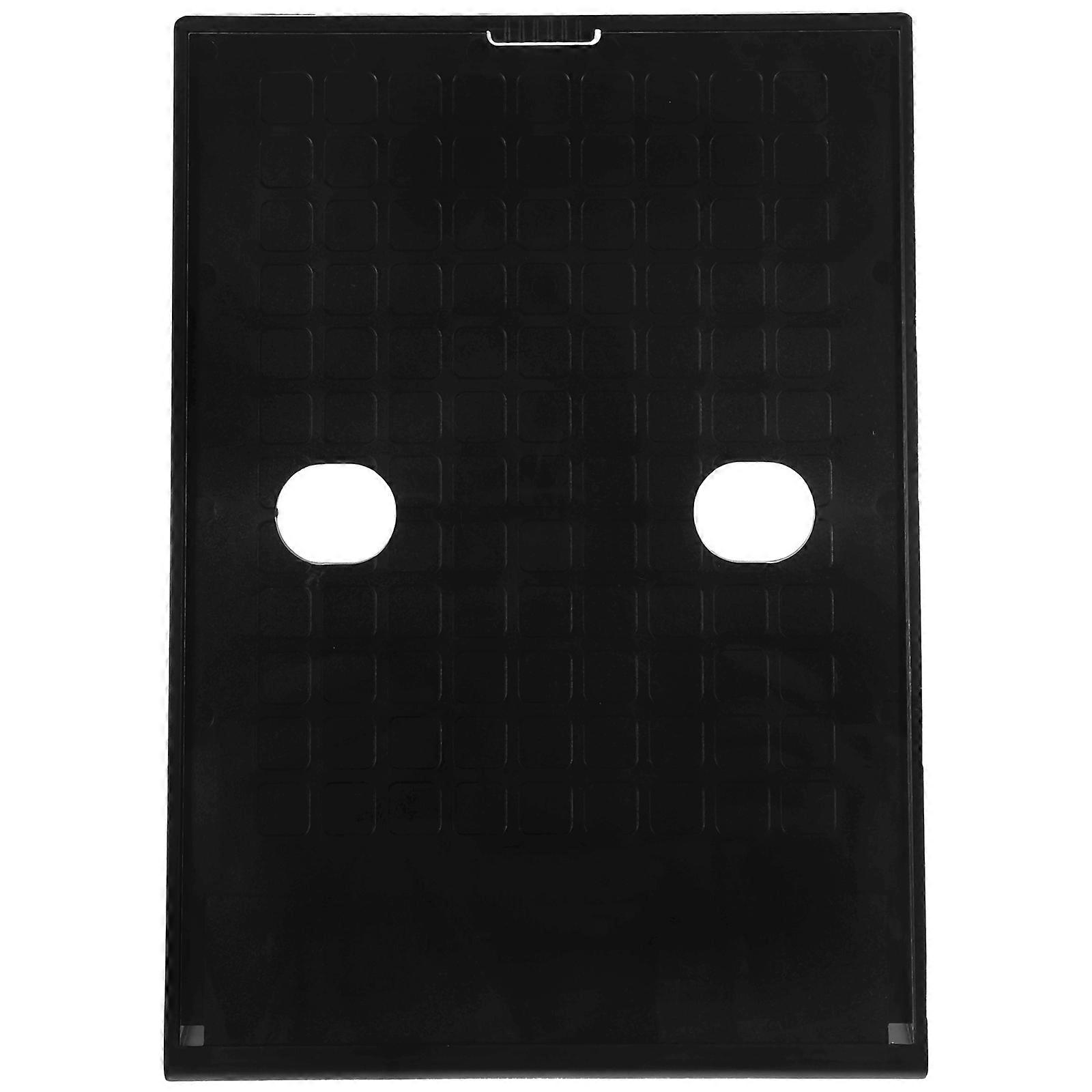 Menu Display Stand Table Menu Stand for Sign Holding 3Pcs Black Plastic