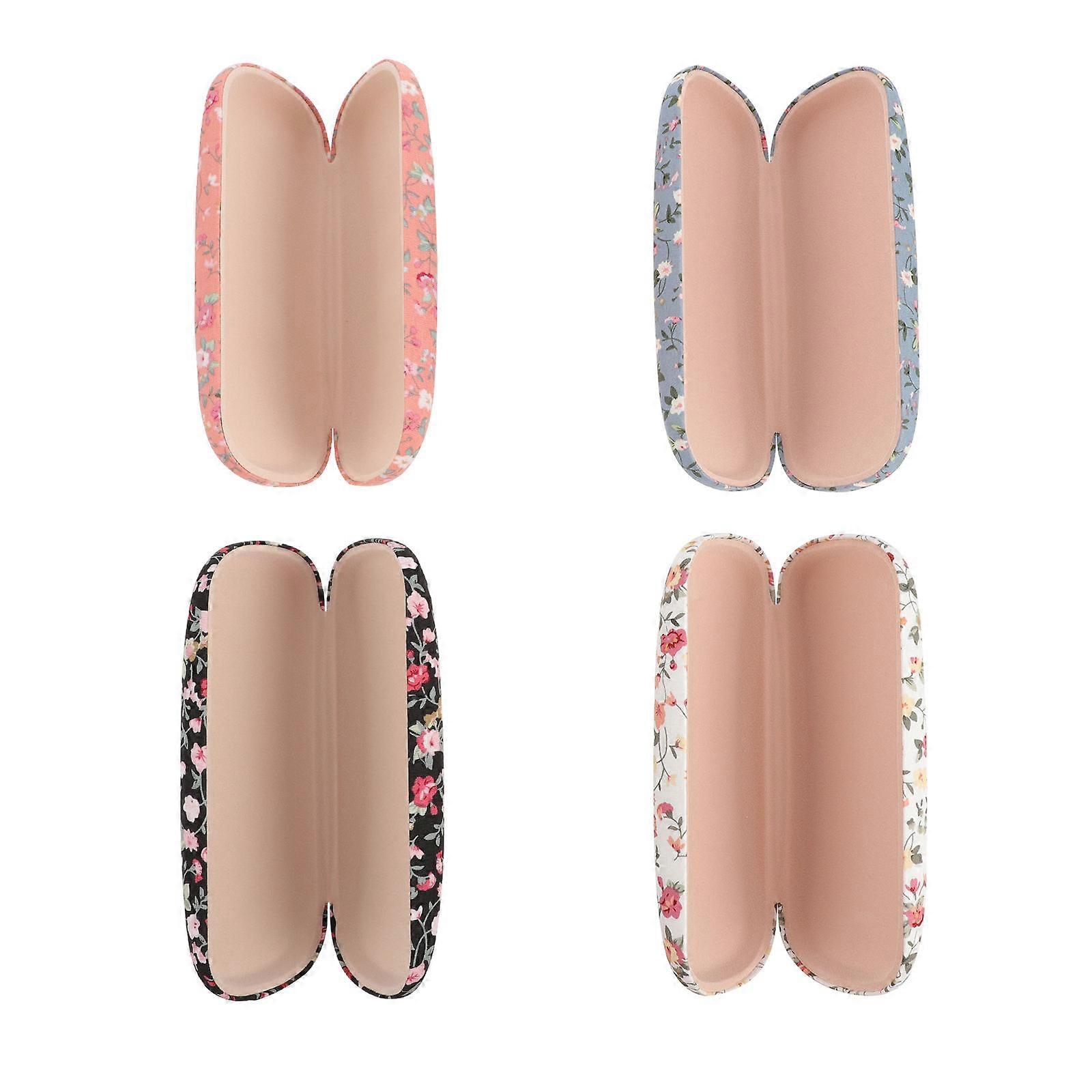 Portable Glass Storage Holder Flower Glasses Case for Storage 2Sets Set