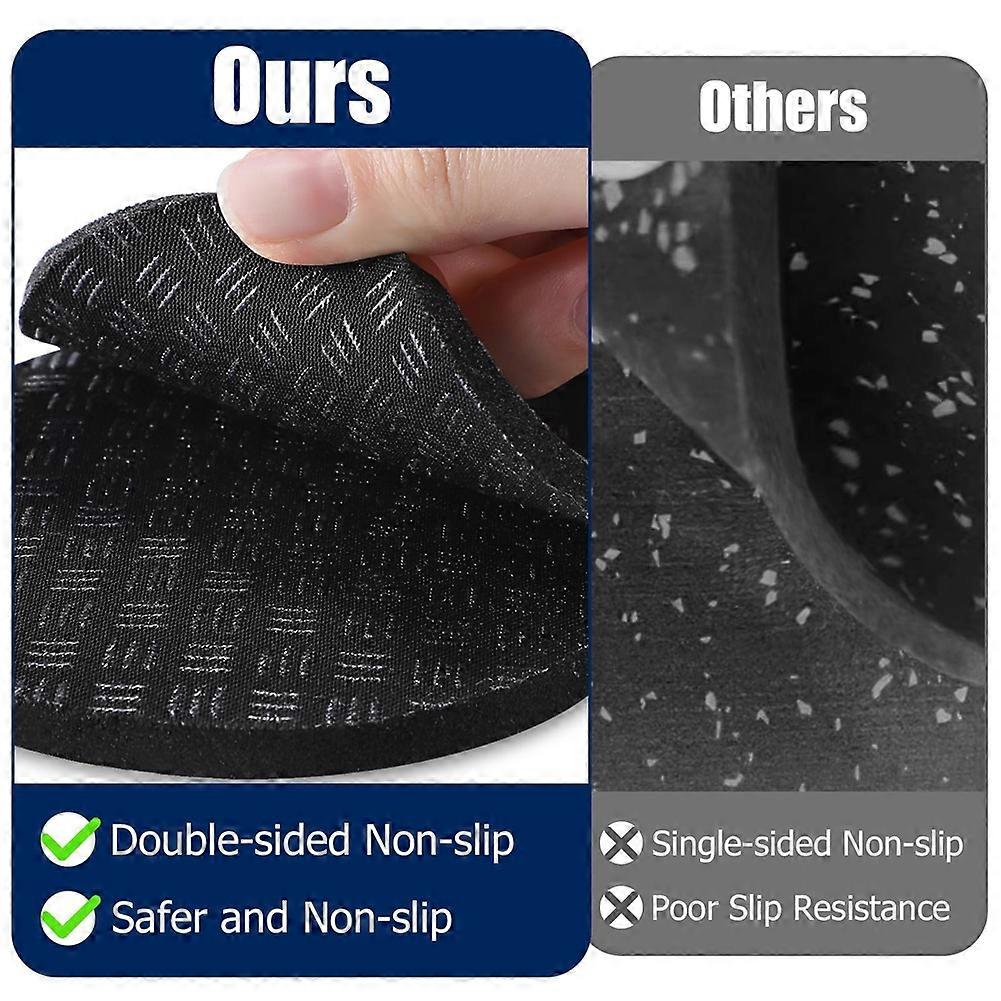 6PCS Non-Slip Walking Pad Mat,Noise Reduction Exercise Equipment Mat for Under Treadmill & Exercise Bike Machines