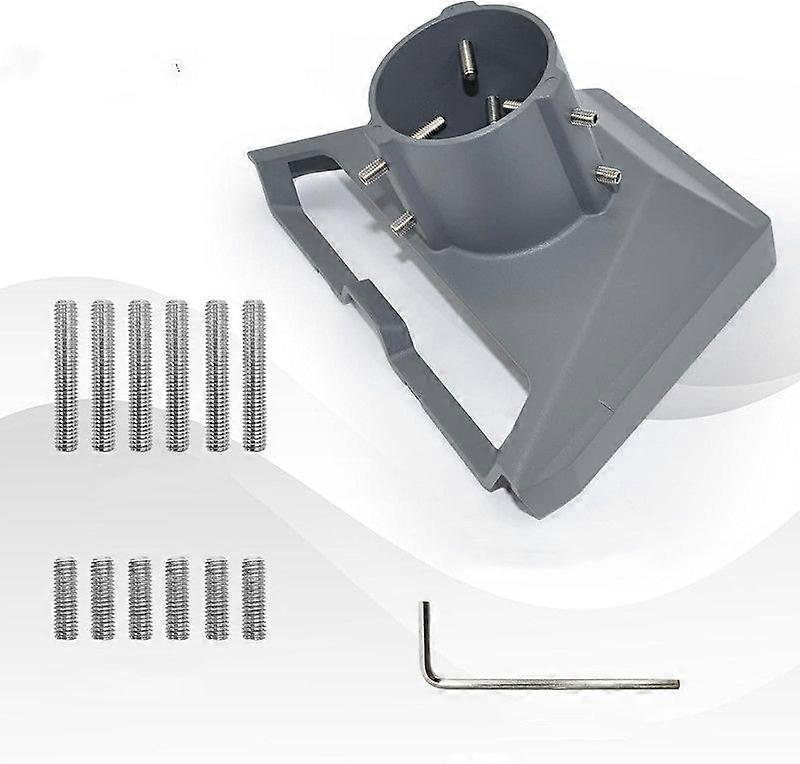 Third-generation aluminum alloy bracket base - gray