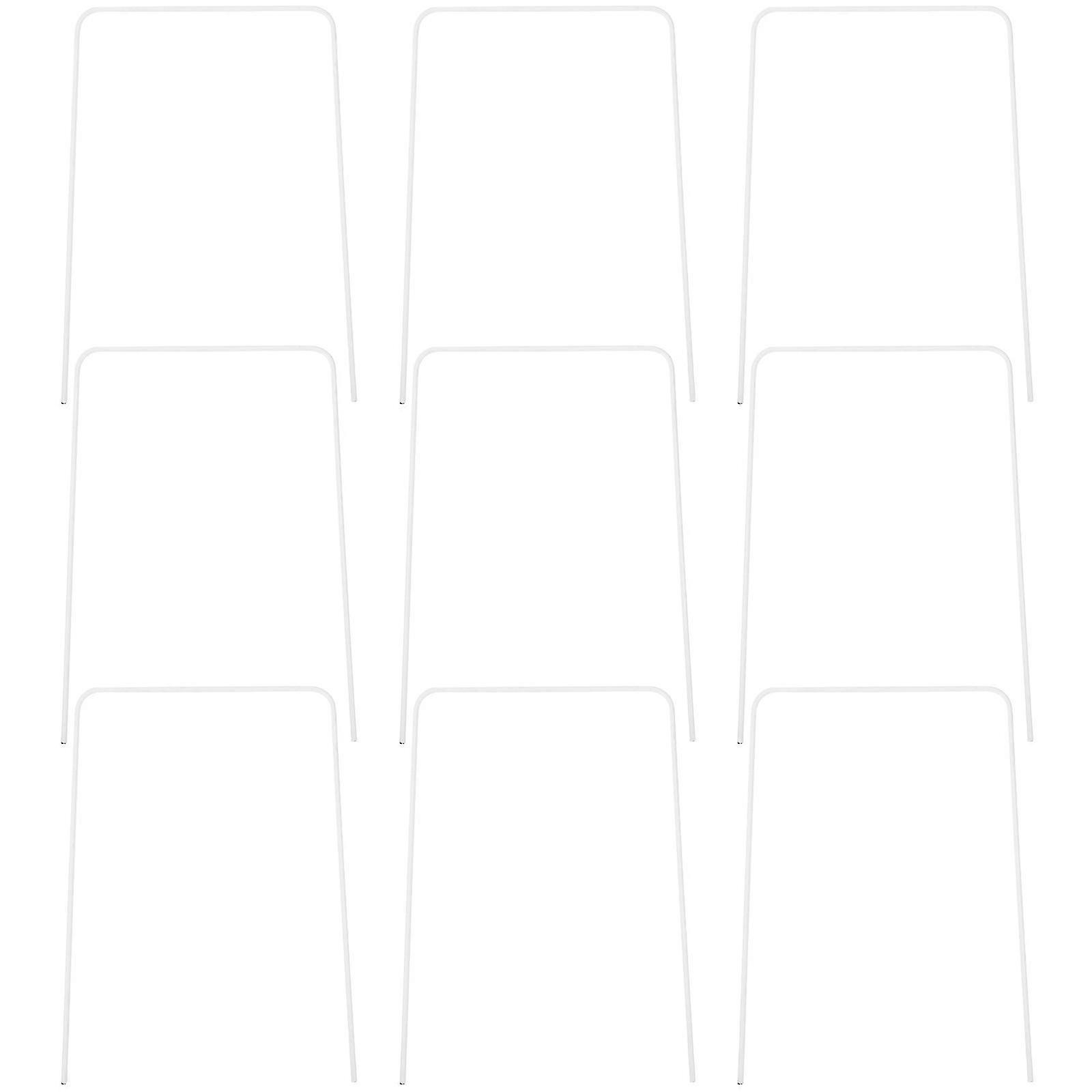 Heavy Duty Wire Croquet Hoops Set Durable Gateball Accessories for Outdoor Lawn Games Easy Installation Family Fun Backyard Gatherings Picni