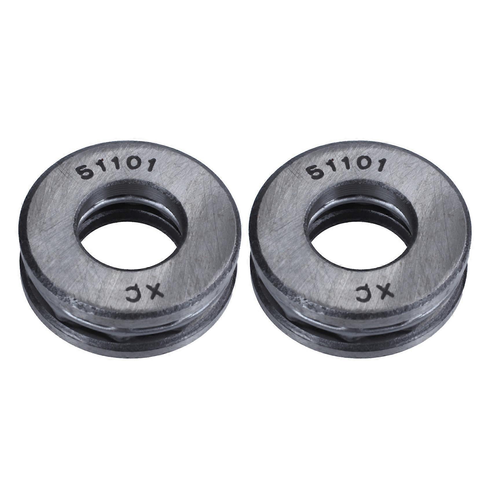2X 51101 Thrust Ball Bearing, 12 x 26 x 9 mm