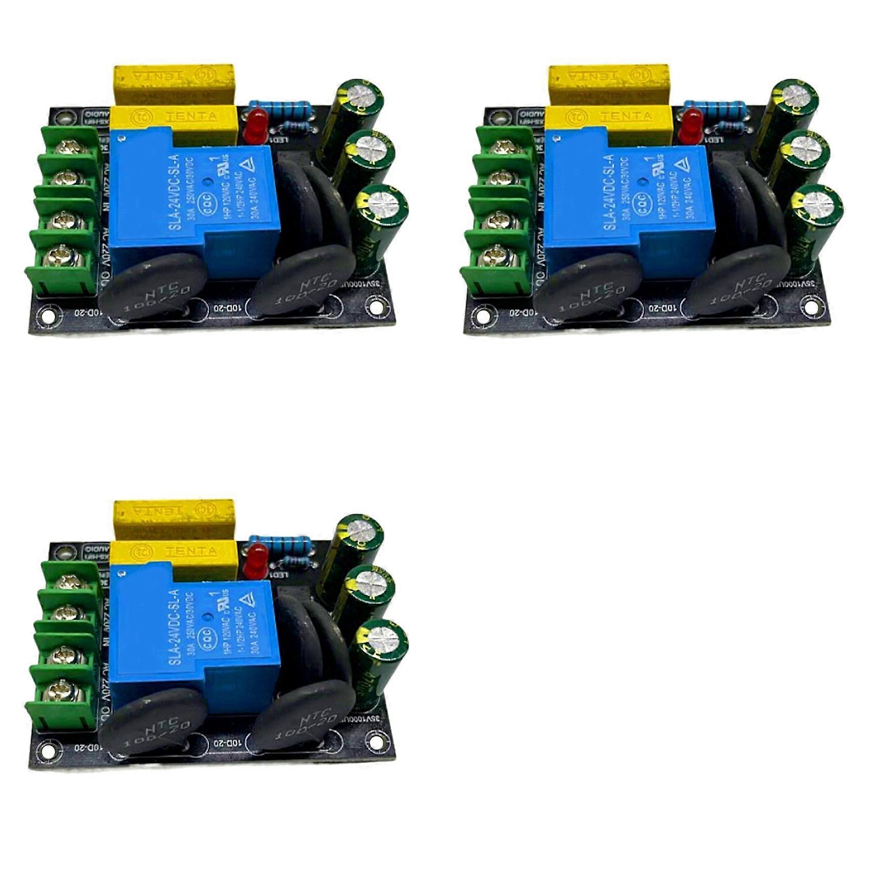 3X 2000W Class A Power Amplifier Delay High-Power Power Supply Soft Start Protection Board