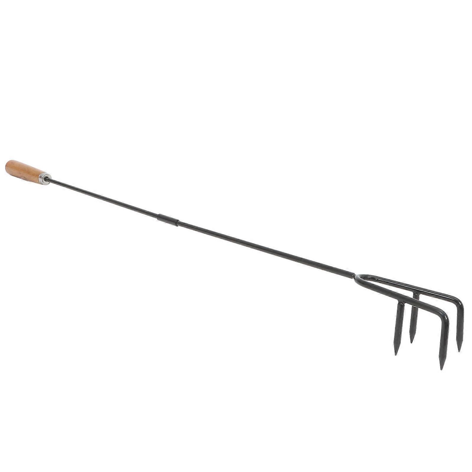 Bonfire Poker Fire Pit Tool for Charcoal Flipping Long Handled