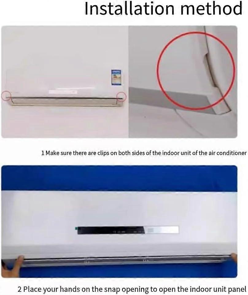 Air Conditioner Filter 30.2x28cm  Efficiency Dust Blocking for Wall Mounted Indoor Unit