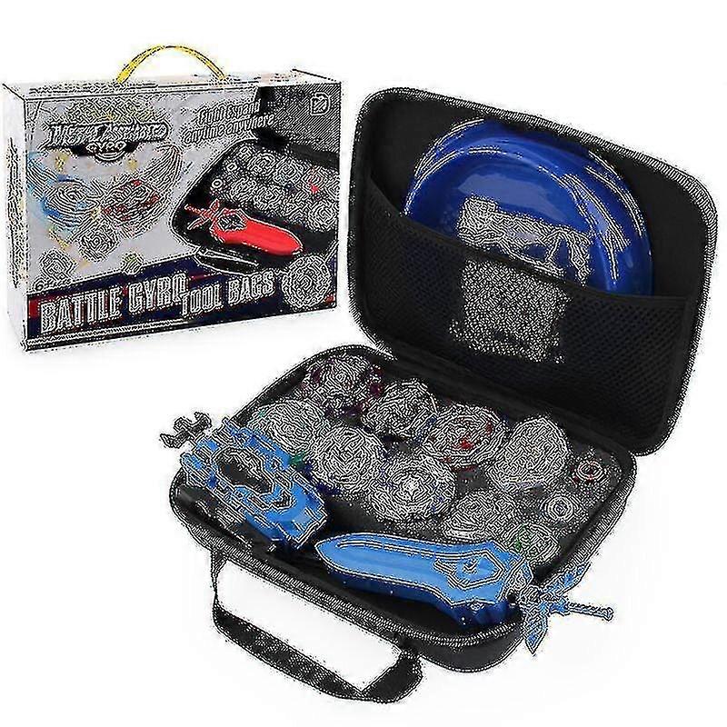 New 8pc Beyblade Burst Set With Launcher + Bag 2025