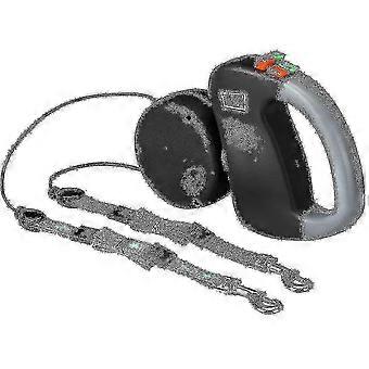 Double Leash Dog Leash, Retractable Dog Leash Double Leash For Two Dogs Dog Leash 2 Dogs Double Leash,black -JA Hwy