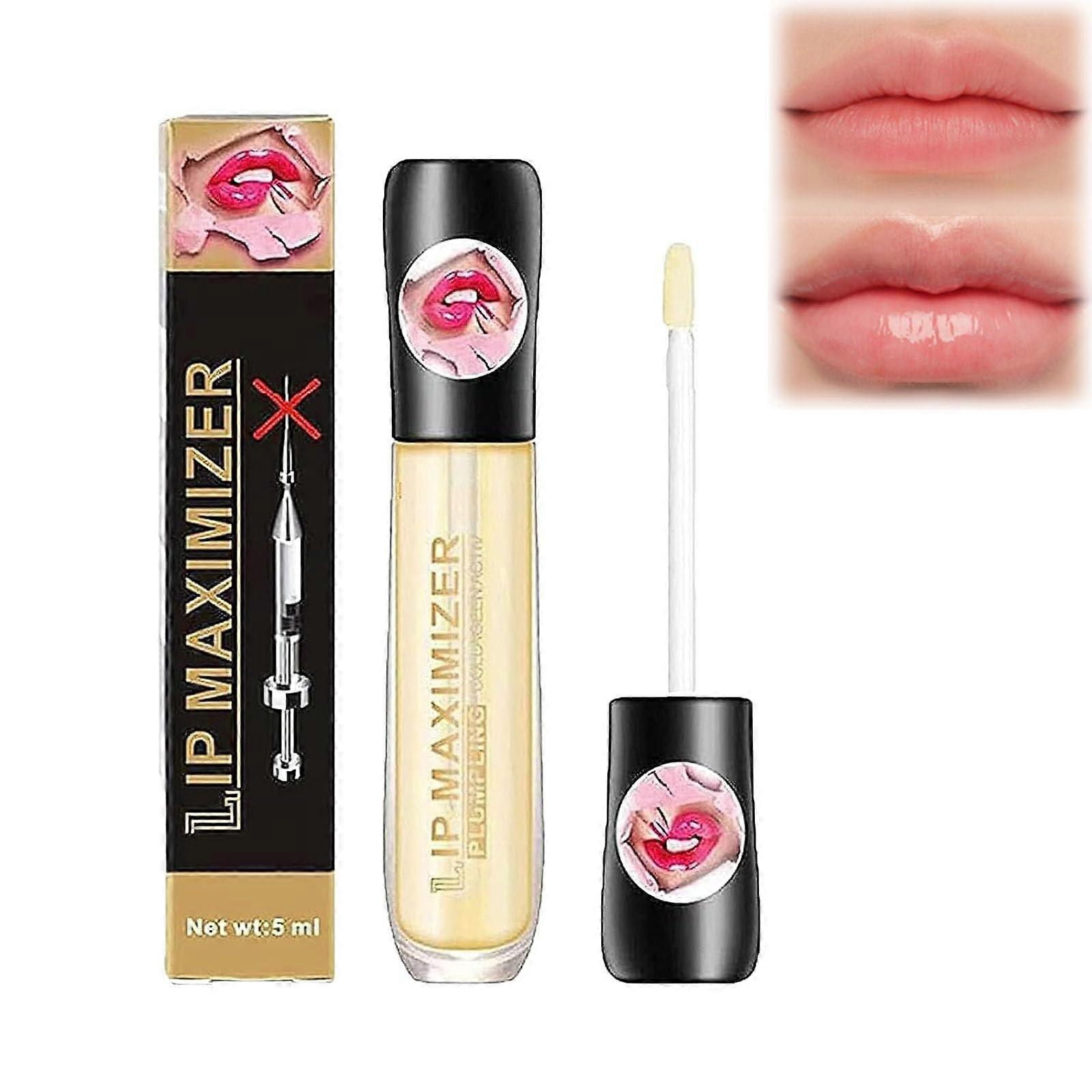 Vitamin E Lip Serum for Deep Hydration and Instant Plumping, Smooth Lip Lines, 1Pc