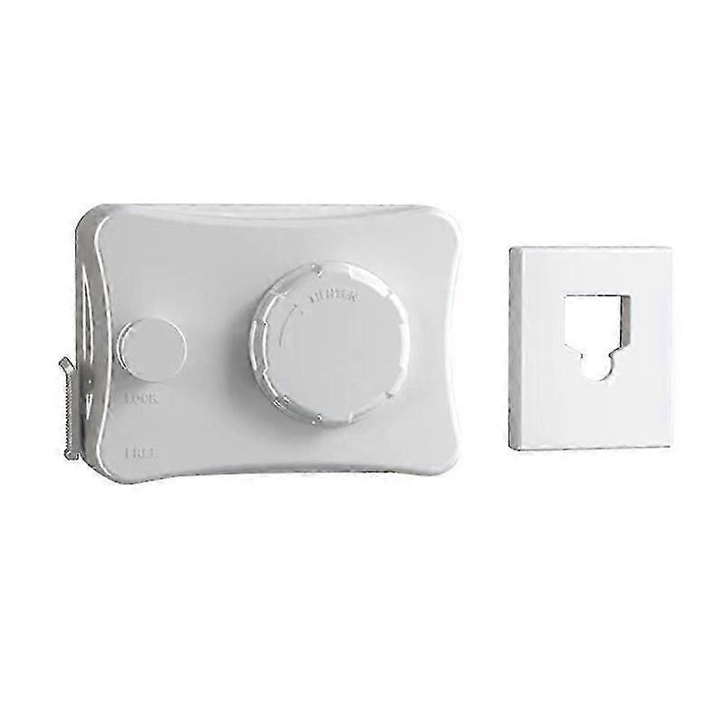 Adjustable retractable clothesline wall mounted