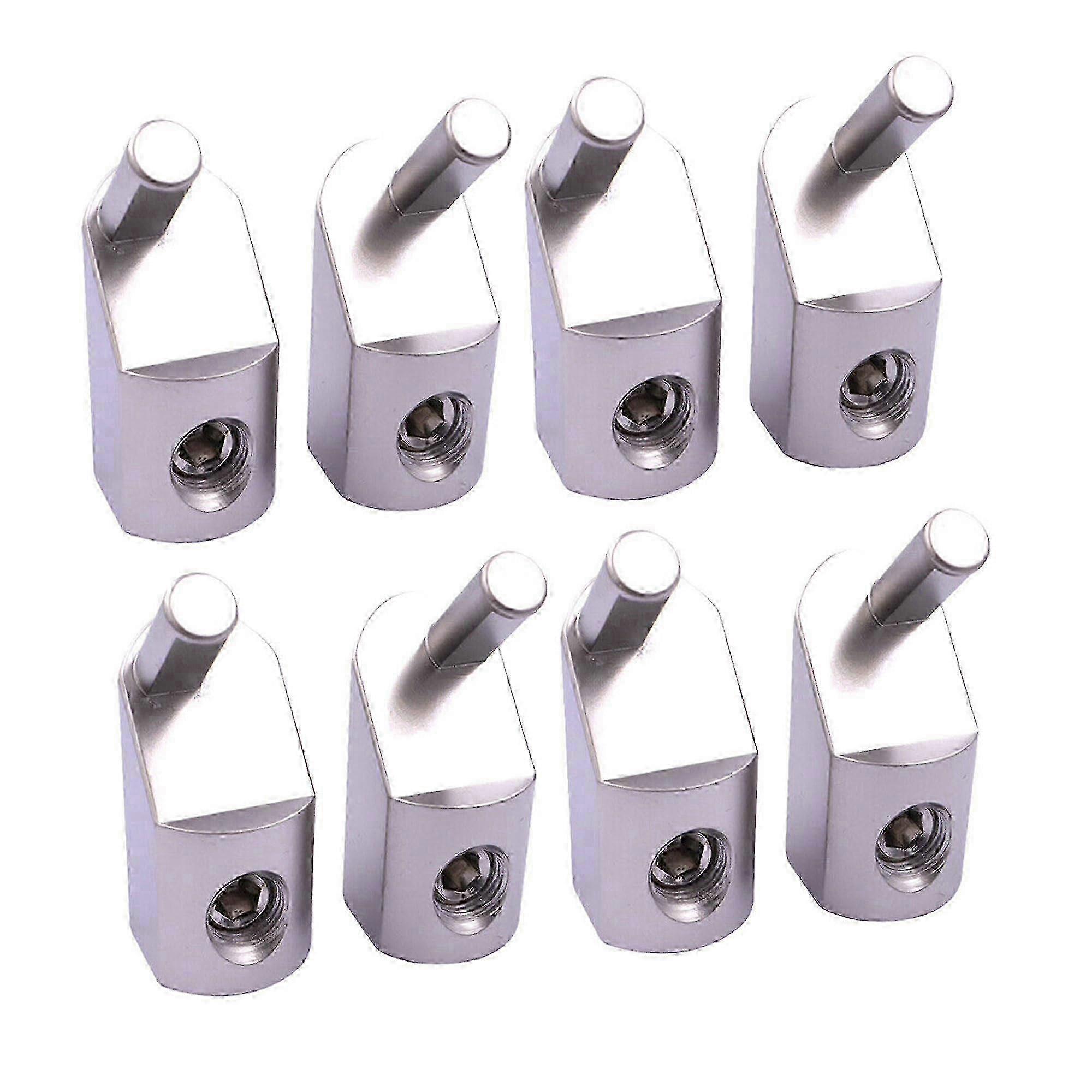 8PCS Car Power Wire Reducer Offset Angled 1/0 Gauge To 4 Gauge Amp Input Reducer