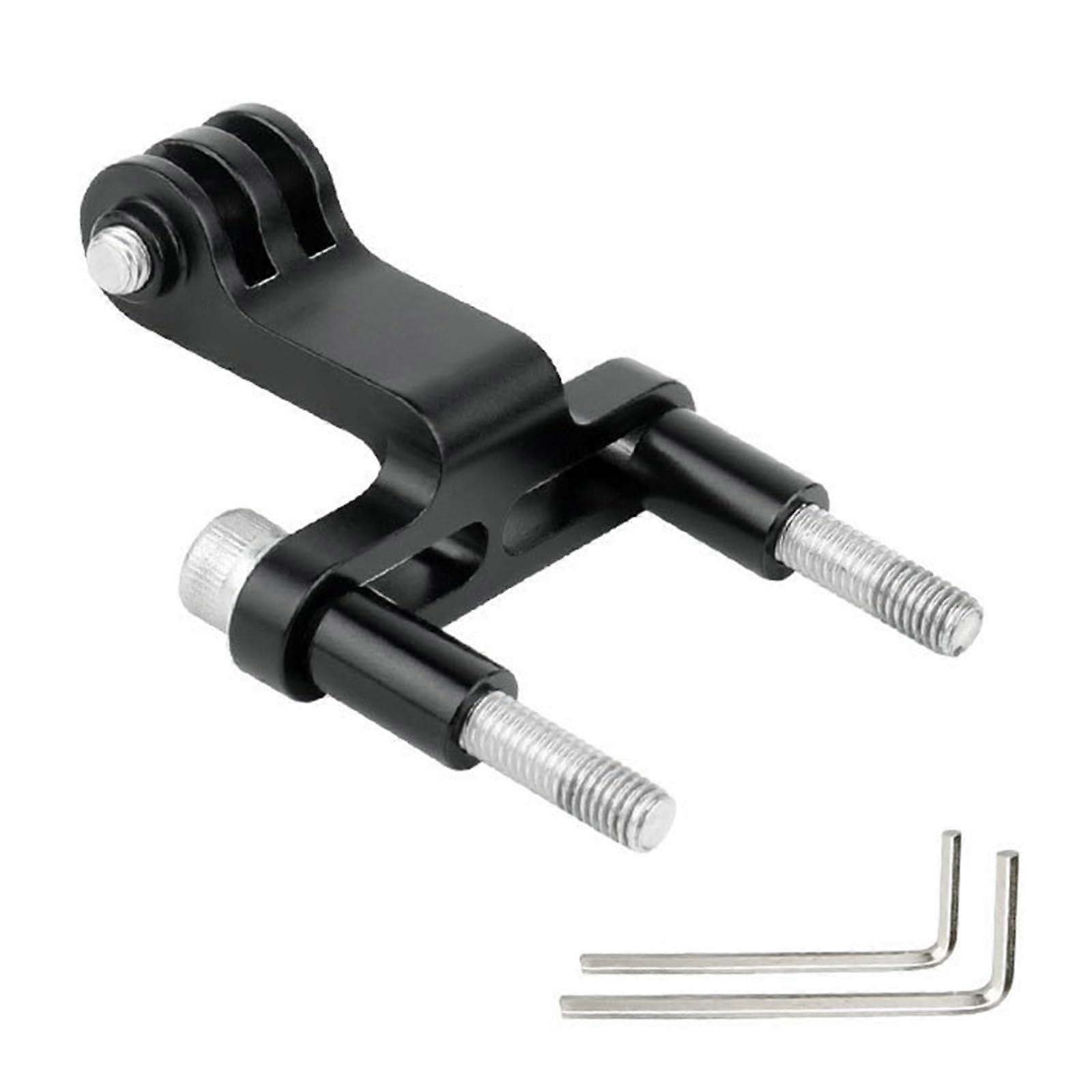 Aluminum Bike Headlight Mount Bracket for Fork with Secure Camera Holder KMR005