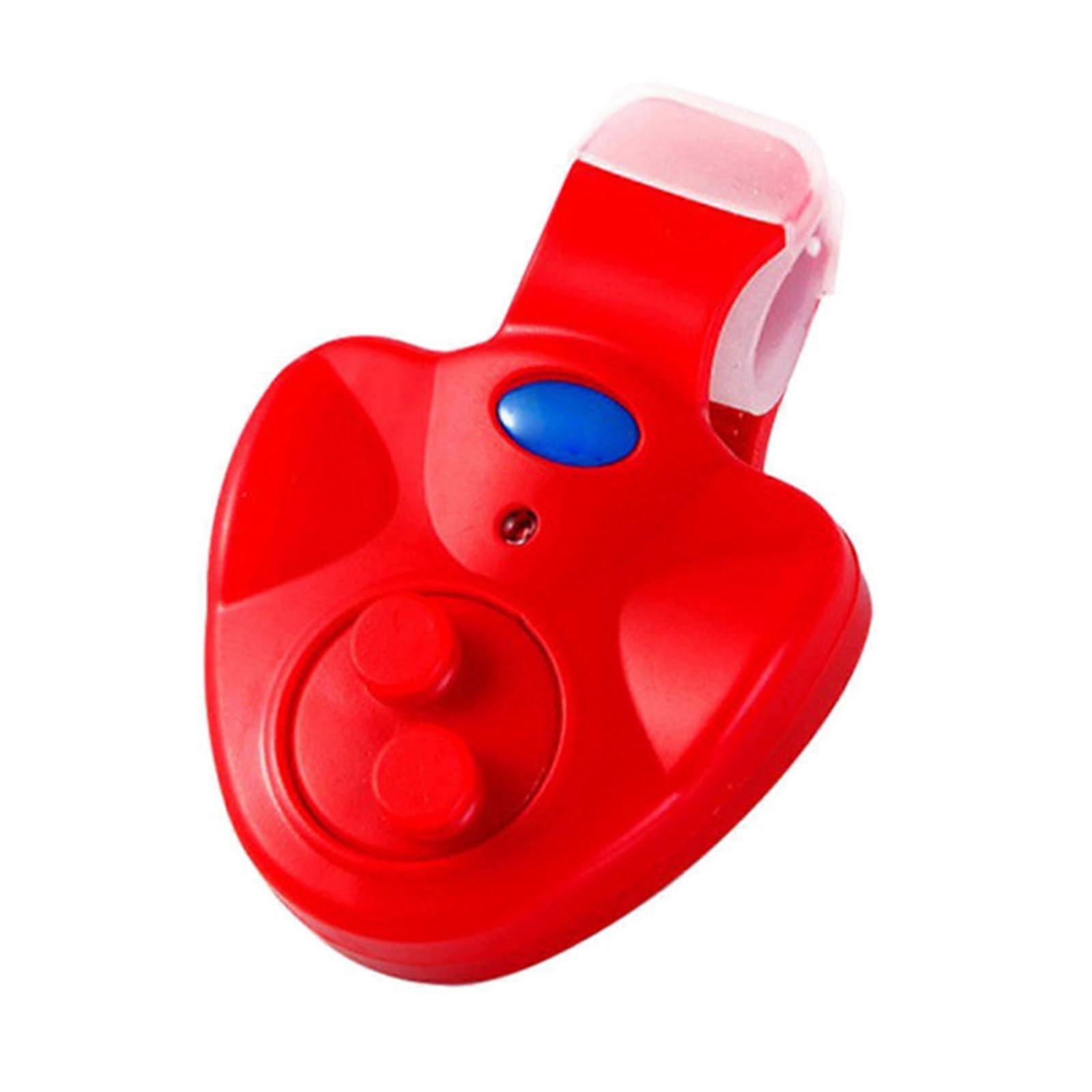 Fishing Bite Alarm with LED Light and Sound, Sensitive ClipOn Electronic Bite Indicator for Rods