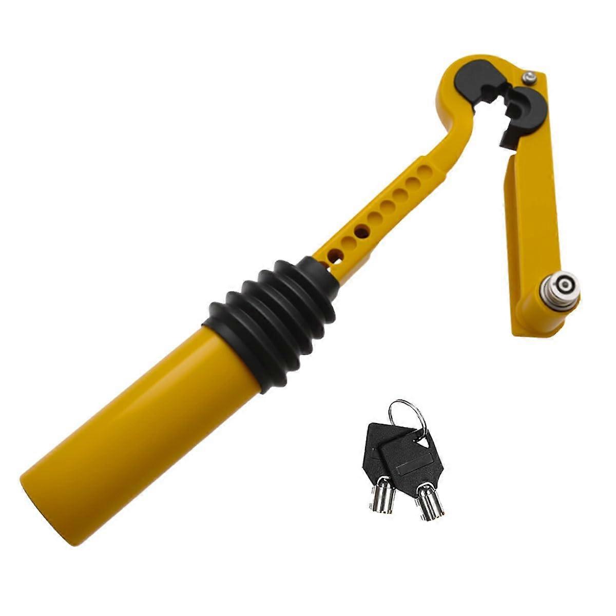 Car Anti Theft Lock Adjustable Steel Handbrake Gear Shift Security Device Universal Fit