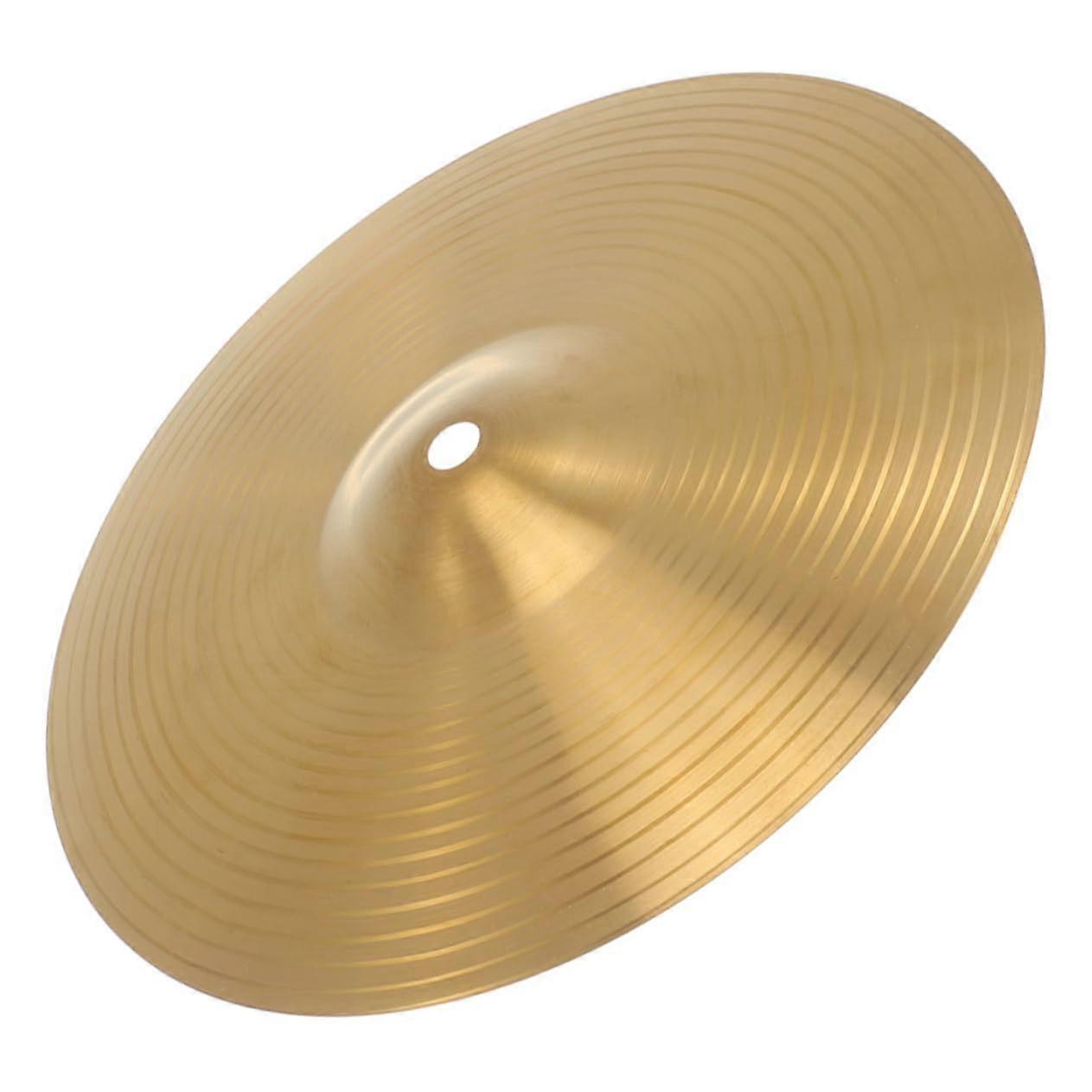 Jazz Crash Cymbal Durable Brass for Drum Kit Smooth Tone Practice and Performance Ready