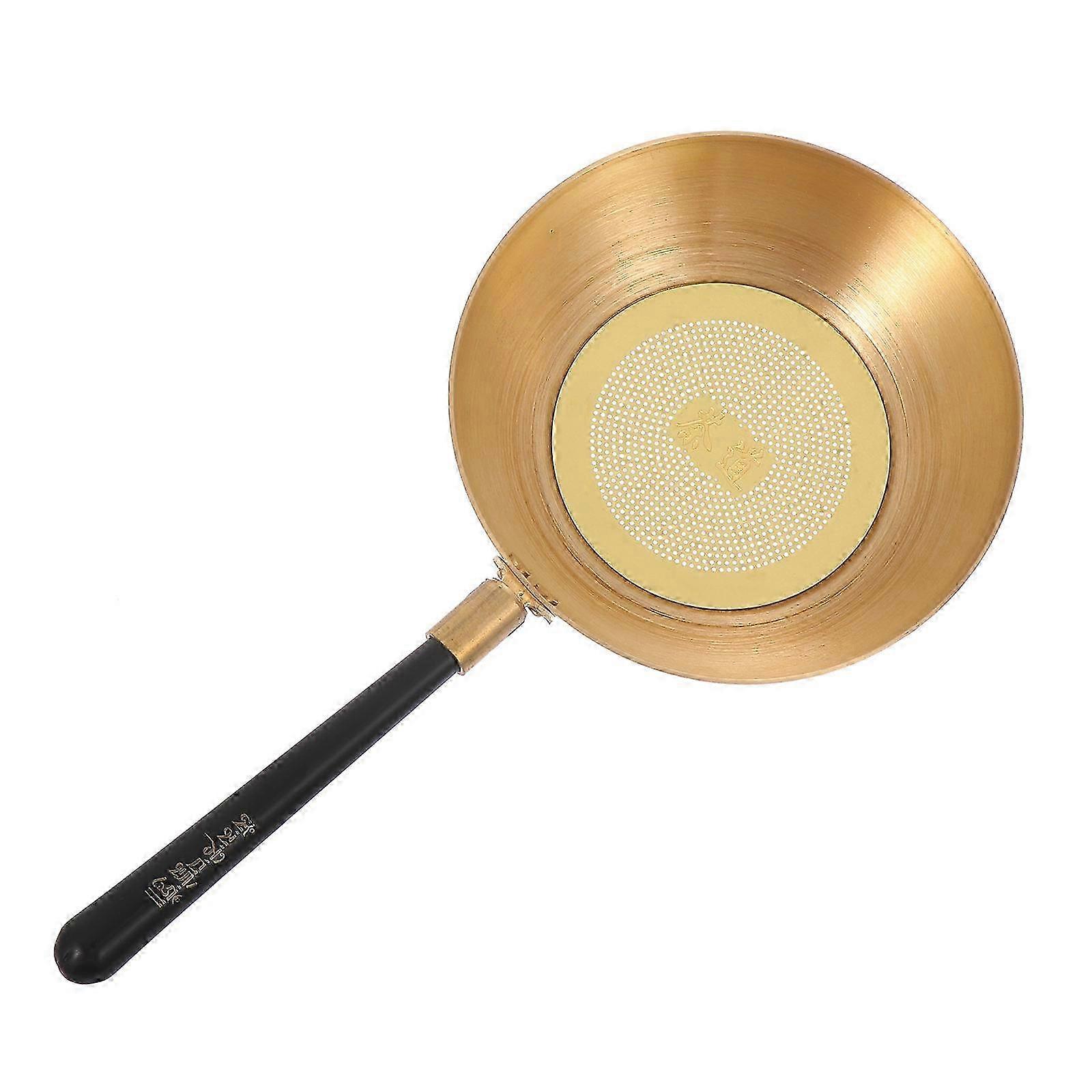 Tea Infuser Strainers Copper And Plastic Simple Design For Tea Room Use 1Pc