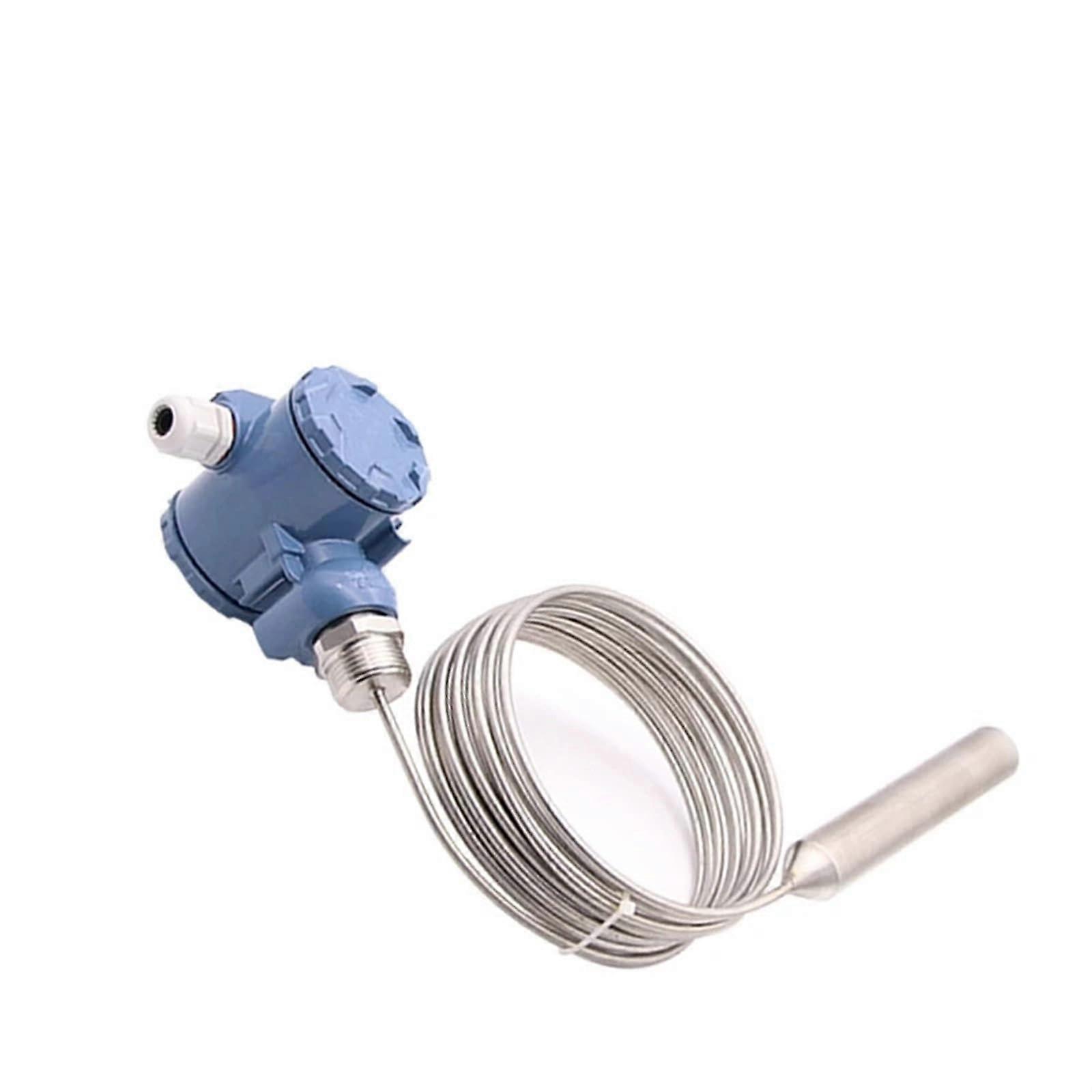 Liquid Level Transmitter with Temperature Control Module, Gold 02M Water Tank Gauge, DC24V Output