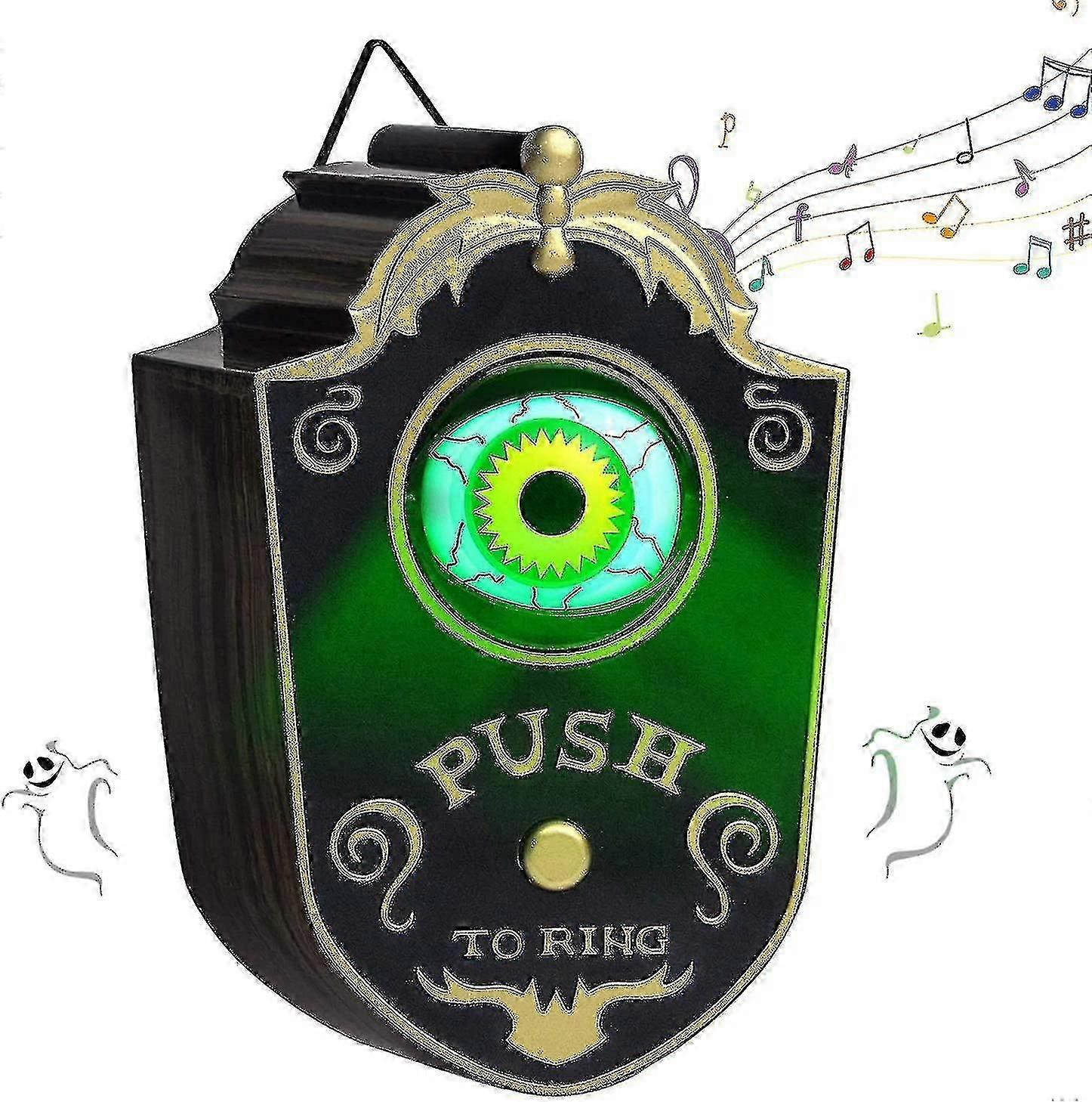 Sonnette, sonnette oculaire borgne avec des sons effrayants tw