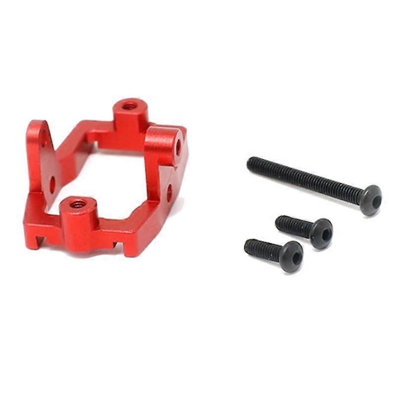 RC Servo Mount Red Metal for TRAXS RTX4M 1/18 RC Crawler Precise Alignment Durable Upgrade