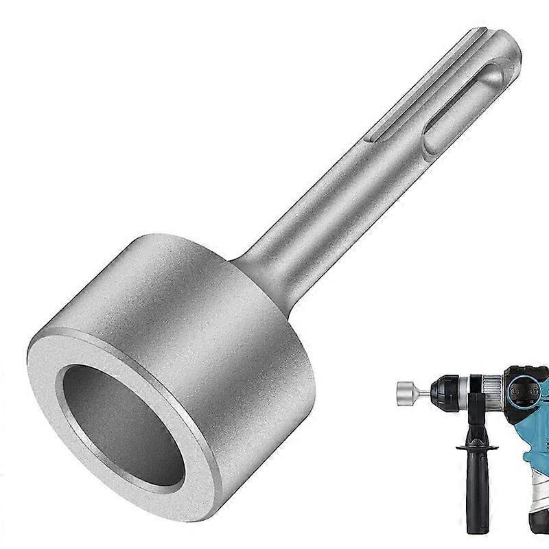 SDS-Plus T Post Ground Rod Driver, Drill Bit Driver, D