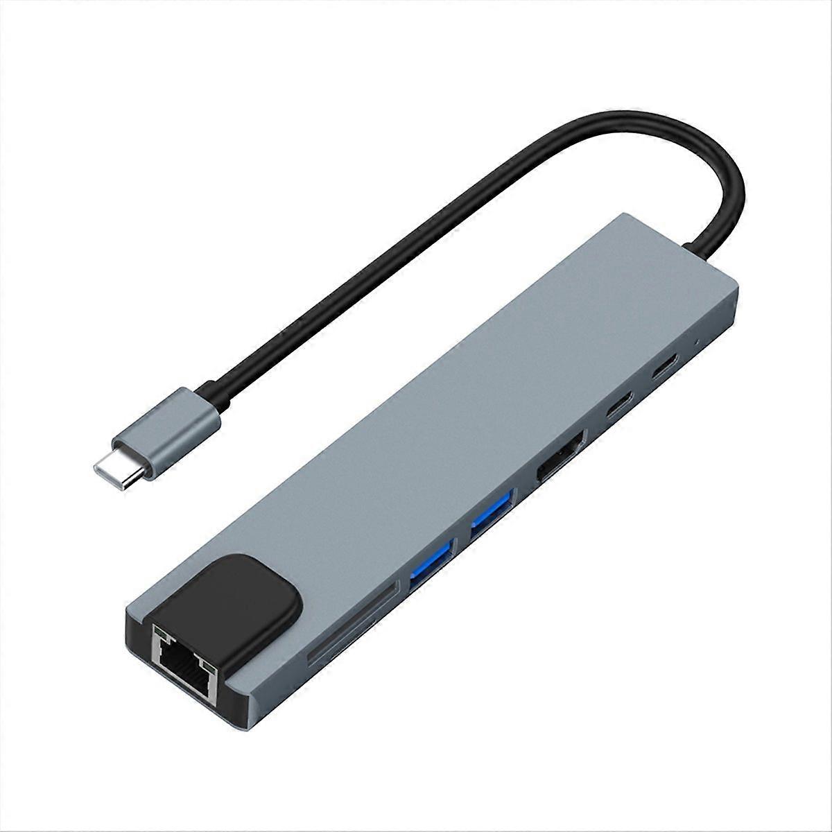 USB C HUB 4K -Compatible 100W PD USB 3.0 Docking Station